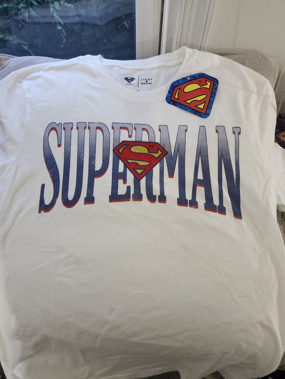 Lucky Brand DC Comics Superman Tee Sz. M